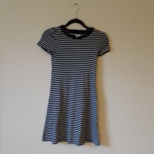black and white striped dress!
